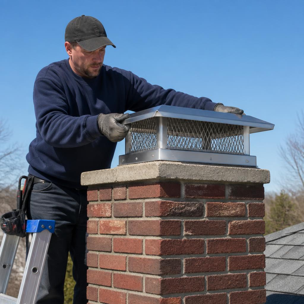 Chimney Cap Installation